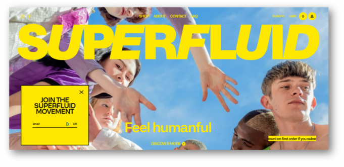 Superfluid　ウェブサイト